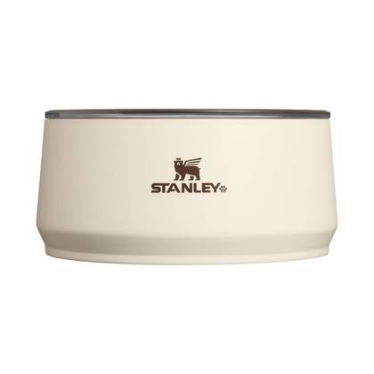 Stanley 6 Cup Stainless Steel Pet Bowl - Cream Western