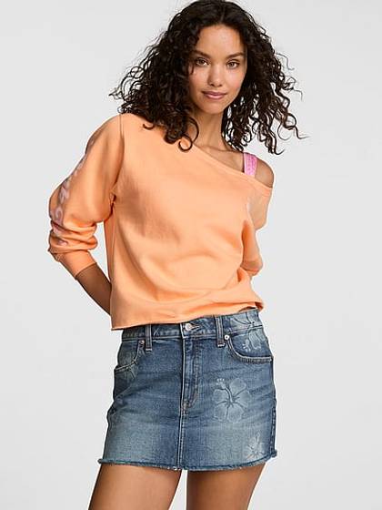 Denim by PINK Mini Jean Skirt