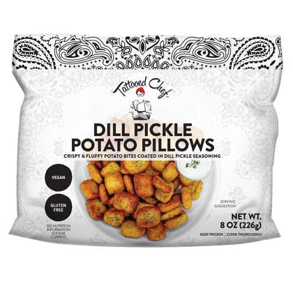 Tattooed Chef Dill Pickle Potato Pillows - 8oz