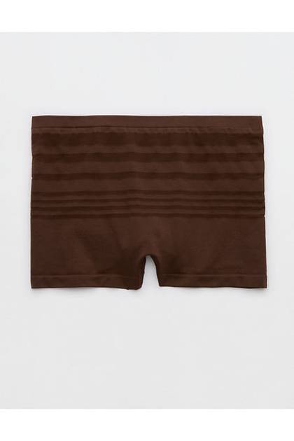 Superchill Seamless Stripe Boyshort Underwear Canyon Sun