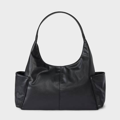 XL Pocket Shoulder Bag - Wild Fable™ Black