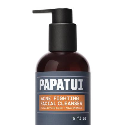 Papatui Acne Salicylic Acid & Niacinamide Daily Use Facial Cleanser - 8oz