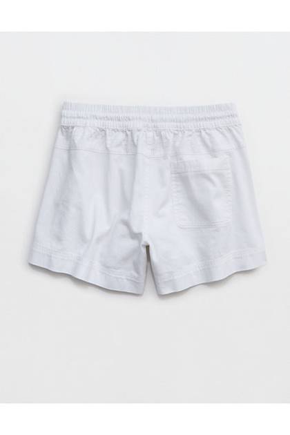 Aerie Woven Pull-On Short White