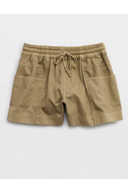 Aerie Woven Pull-On Short Basketweave