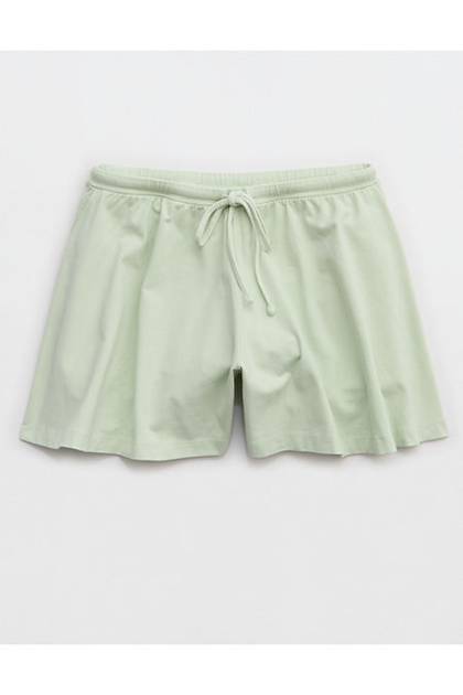 OFFLINE By Aerie OG Cotton Flowy Short Aloe