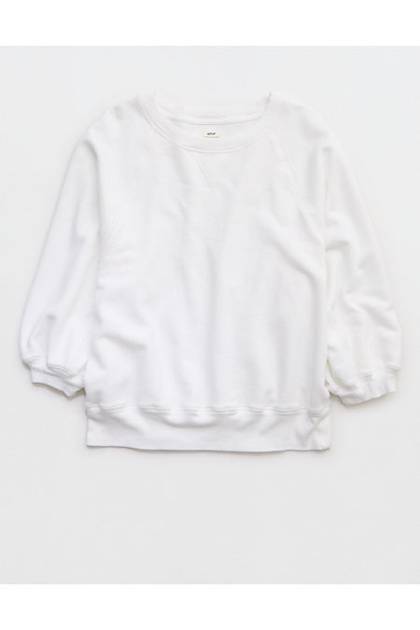 Aerie Femme Sweatshirt White