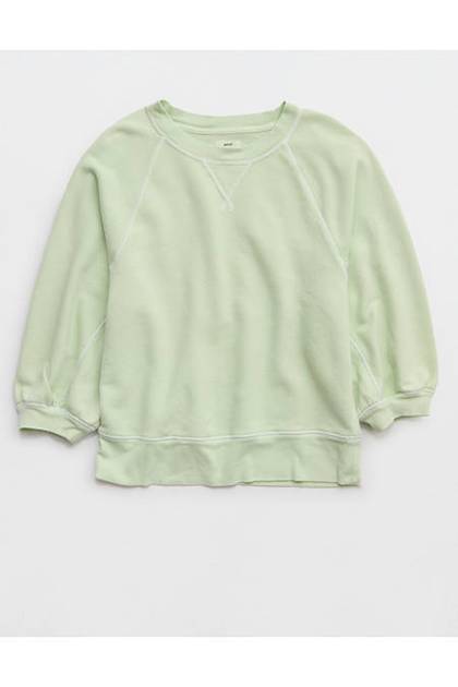 Aerie Femme Sweatshirt Aloe