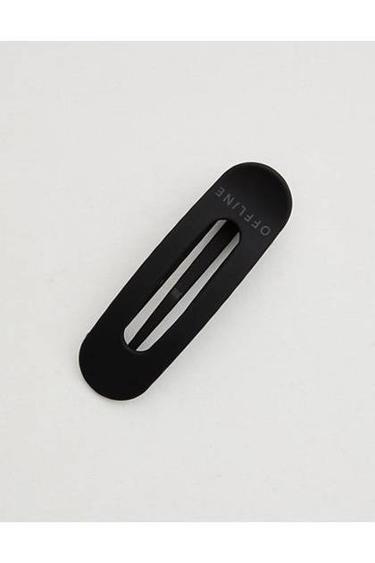 OFFLINE By Aerie Oval Claw Clip True Black