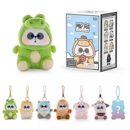Mr. Pa Animal Limited Company Series Plush Collectible Blind Box Mystery Toy