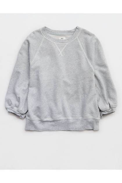 Aerie Femme Sweatshirt Medium Heather Gray