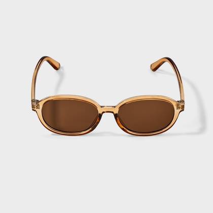 Women's Crystal Oval Sunglasses - Universal Thread™ Yellow