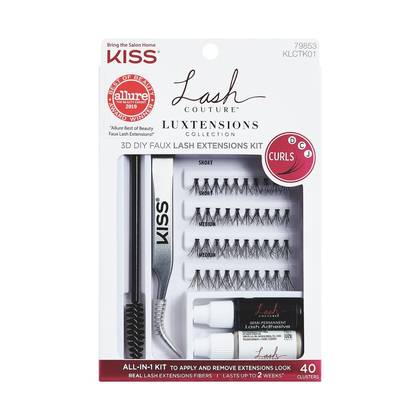 Kiss Lash Couture - Lash Extension Kit Lash Clusters - 44ct