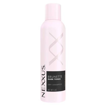 Nexxus Brunette Dark Tones - Dry Shampoo - 5 oz: For All Hair Types, Aerosol, Fresh Scent