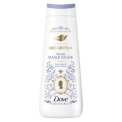 Dove Beauty Limited Edition Bridgerton Body Wash - Moonlit Masquerade - Hydrangea & White Wisteria Scent - 20oz
