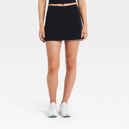 Women's Knit Skort - JoyLab™ Black XL