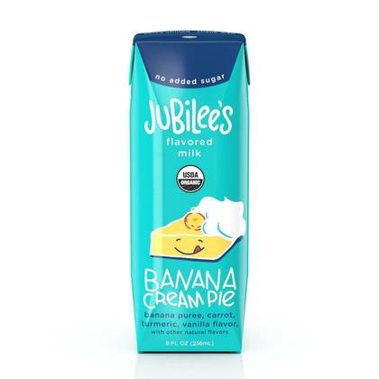 Jubilee's Banana Cream Flavored Milk - 8 fl oz