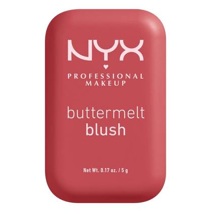 NYX Professional Makeup Buttermelt Blush - Butta Than Coral - 0.17oz