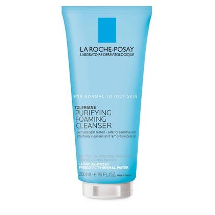 La Roche Posay Toleriane Purifying Facial Cleanser - 6.7 fl oz: For Sensitive Skin, Gel Form, Paraben-Free