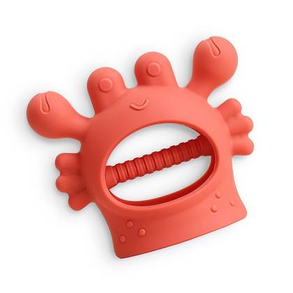 Itzy Ritzy Bitzy Grip Baby Teether, 4th of July - Crab