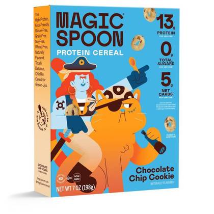 MAGIC SPOON Chocolate Chip Protein Breakfast Cereal - 7oz