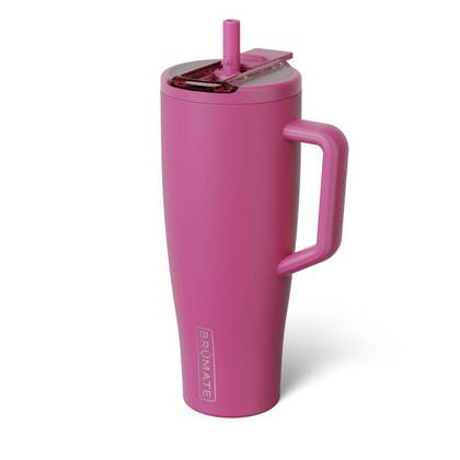 BruMate 40 fl oz Stainless Steel Era Flip Straw Tumbler - Hibiscus