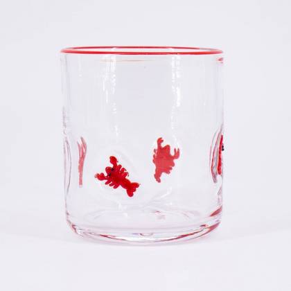 Madison Home 16 fl oz Icon Glass Tumbler Lobster