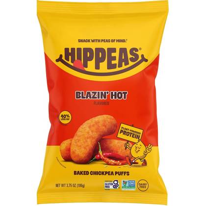 Hippeas Flavor Blast Blazin Hot Puffs - 3.75oz