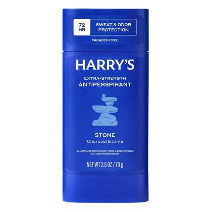 Harry's Extra-Strength Solid Antiperspirant & Deodorant for Men Stone - 2.5oz: Dye-Free, Paraben-Free, Sulfate-Free, Normal Skin