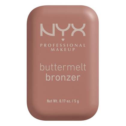 NYX Professional Makeup Buttermelt Bronzer- 03 Deserve Butta (Light Medium Neutral) - 0.17oz
