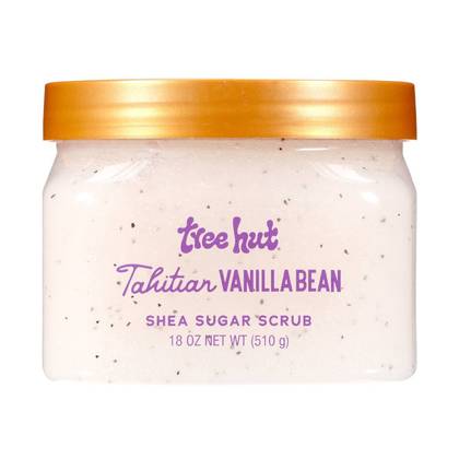Tree Hut Tahitian Vanilla Bean Shea Sugar Body Scrub - 18oz