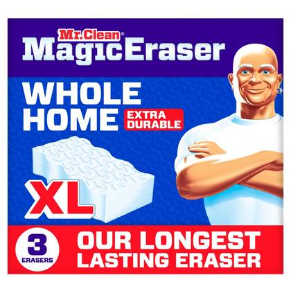 Mr. Clean Magic Eraser All Purpose Whole Home Extra Durable XL Sponge - 3ct