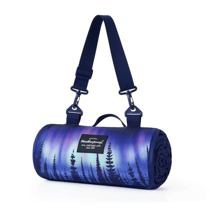 Weatherproof Vintage Stars Throw Blanket