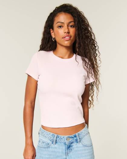 100% Cotton Crew Baby Tee