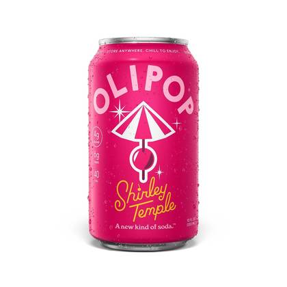 OLIPOP Shirley Temple Soda - 12 fl oz Can