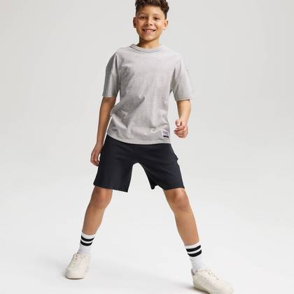 Boys' Short Sleeve Spider-Man Oversized Graphic T-Shirt - Cat & Jack™ Heather Gray L