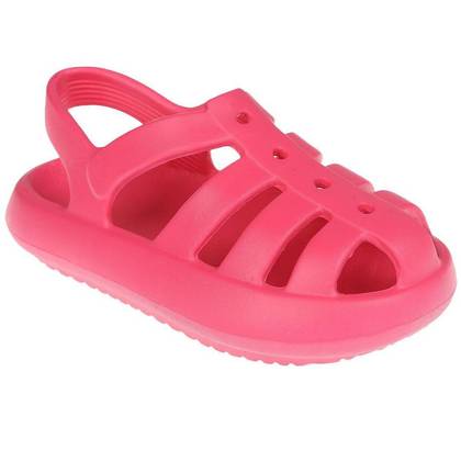 FOAMWALK Toddler Girl's EVA Fisherman Sandals - Comfy Sandals for Toddler, Fuchsia - Toddler, 6