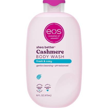 eos Shea Better Cashmere Body Wash - Fresh & Cozy - 16 fl oz: Paraben-Free, Vegan, Contains Shea Butter, Sensitive Skin