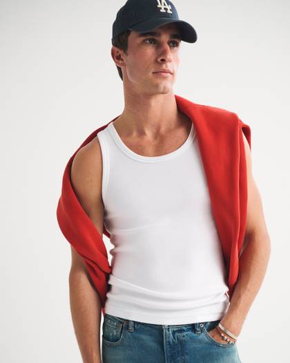 Essential Slim Ribbed Tank