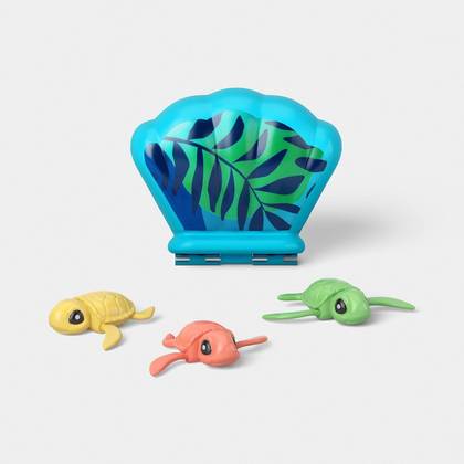 Baby Turtle Chase Dive Toys 4pc - Sun Squad™