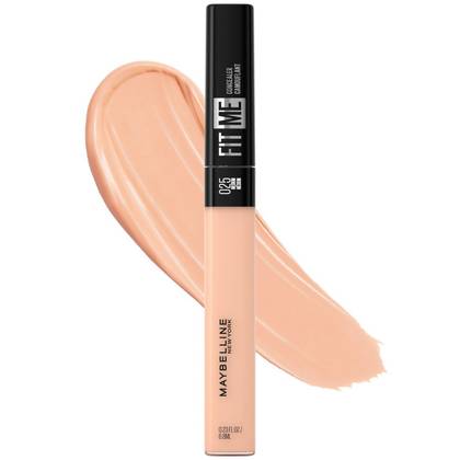 Maybelline Fit Me Liquid Oil-Free, Fragrance-Free, Dermatologist Tested Concealer - 25 Medium - 0.23 fl oz: Color Correction, Face Application