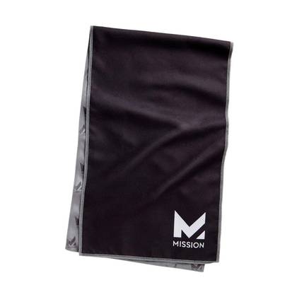 MISSION Original Cooling Towel - OS - Black