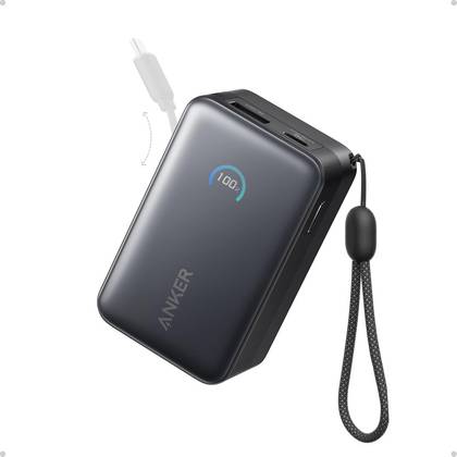 Anker Nano Portable Charger, 10,000mAh 45W Max Compact Power Bank