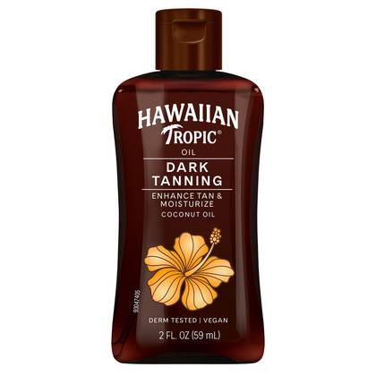 Hawaiian Tropic Tanning Oil - Dark - 2 fl oz