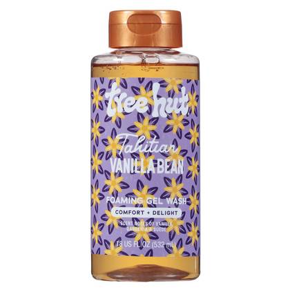 Tree Hut Tahitian Vanilla Bean Foaming Gel Body Wash - 18 fl oz