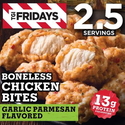 TGI Fridays Garlic Parmesan Boneless Chicken Bites - 10oz