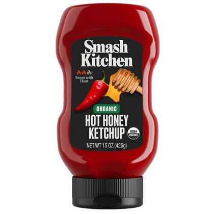 Smash Kitchen Organic Hot Honey Ketchup - 15oz