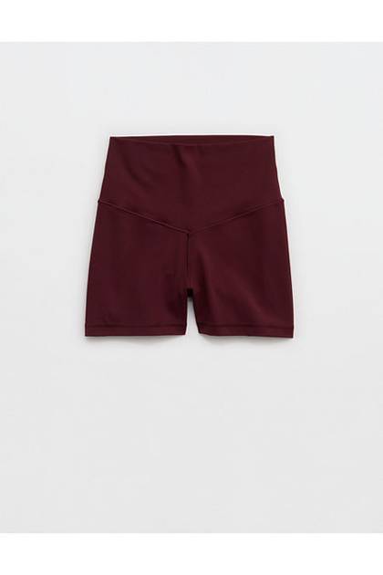 OFFLINE By Aerie Real Me XTRA High Waisted 3" Bike Short Royal Berry