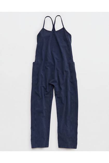 OFFLINE By Aerie OG Cotton Racerback Jumpsuit Royal Navy