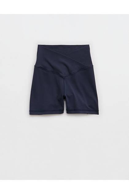 OFFLINE By Aerie Real Me Crossover 3" Bike Short Steel Blue