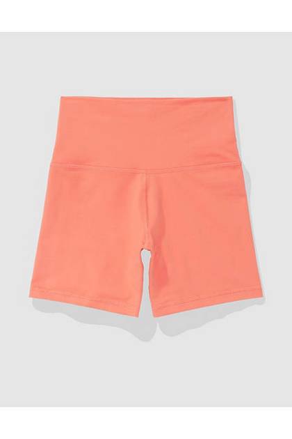 OFFLINE By Aerie The Hugger High Waisted 5" Bike Short Saturn Peach